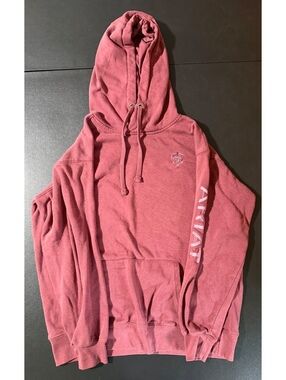 Ariat REAL Women's Burgundy Pullover Hoodie Size Medium